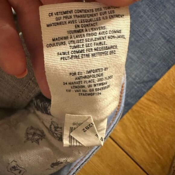 Anthropologie Holding Horses the Claire jeans 28 - Picture 7 of 14